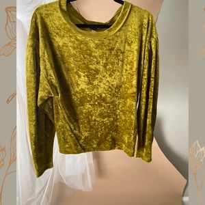 Free The People velvet sweater